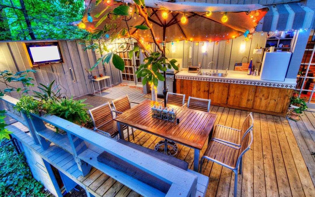 update your outdoor living spaces with better lighting